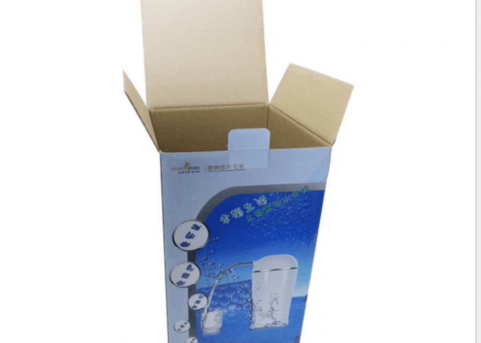 供應(yīng)價(jià)格便宜的定制彩色印花頂部郵包紙板紙包裝瓦楞紙箱