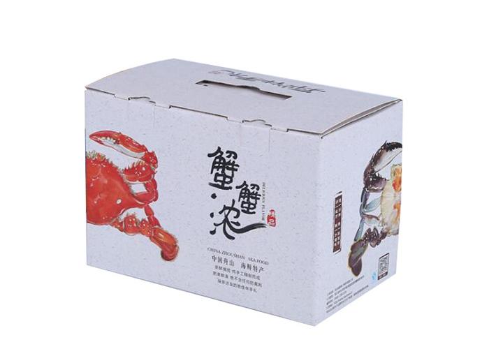 批發(fā)白皮書標識印刷食品包裝紙箱冷凍食品