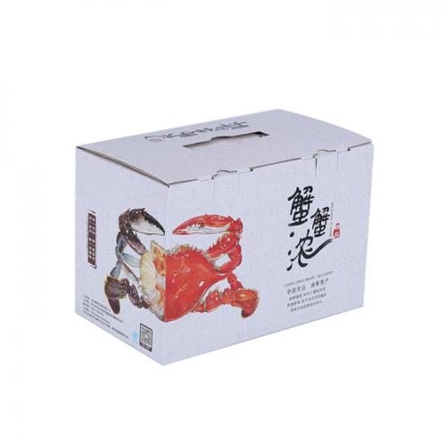 批發(fā)白皮書標識印刷食品包裝紙箱冷凍食品