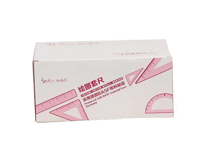 平面形狀普通牛皮紙箱折疊運輸瓦楞紙箱